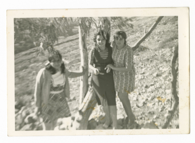 Girls from Irsheed family on a trip to Nablus