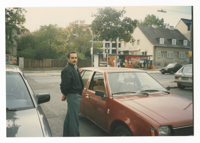Sa'adeh Mustafa Irsheed during his studies in Switzerland