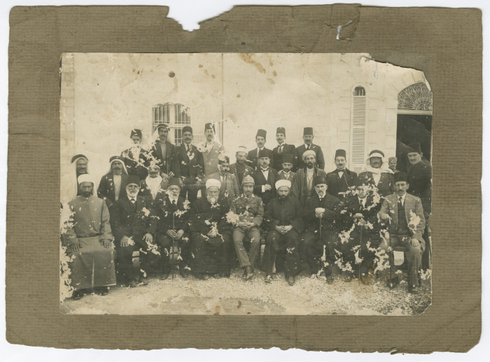The First Palestinian Conference participants
