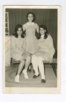 Students of Jamal Abdel-Naser School in Nablus