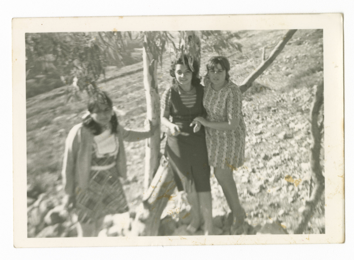 Girls from Irsheed family on a trip to Nablus