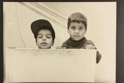 Two Palestinian Children, 1980- 1989