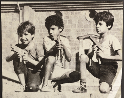 Palestinian Children at a Palestinian Refugee Camp, 1980- 1982