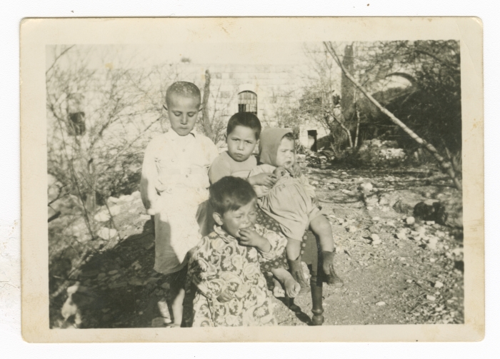 Children from al-Kayed family