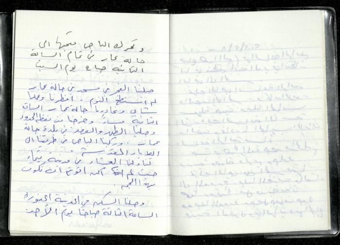The Completion of Omar Amira's Diary, 8 February 2002