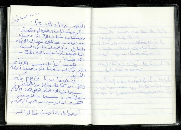 Omar Amira's Diaries, 17 February 2002