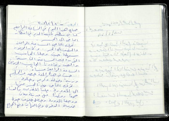 Omar Amira's Diary, 8 February 2002 
