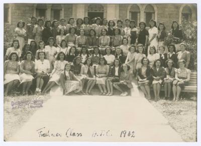 The Students of the American Girls College, Beirut, 1942