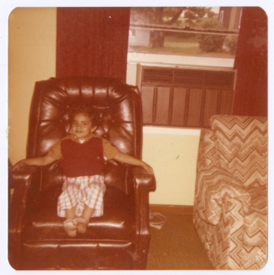 A child from Abbas Family from Beitin in the USA