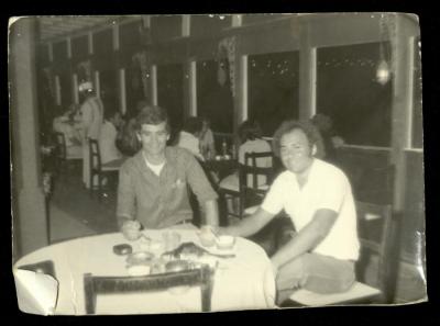 Mahmoud as-Safa with Faisal Sa