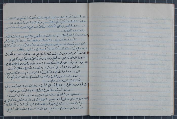 A Report on the Town of Dayr Dibwan, Muhammad Hammoudeh, the Late 1950s and Early 1960s 