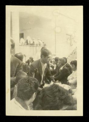 A Photograph of a Social Event in Baqa al-Gharbiyye