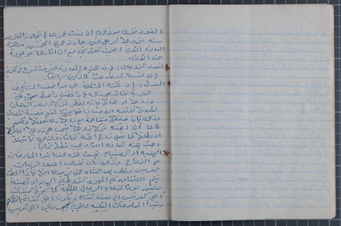 A Report on the Town of Dayr Dibwan, Muhammad Hammoudeh, the Late 1950s and Early 1960s 