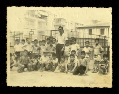 Mahmoud as-Safa in Elementary School, 1961