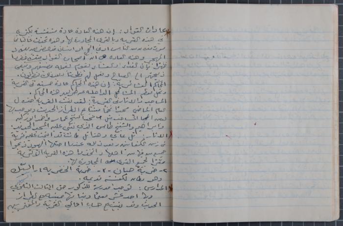 A Report on the Town of Dayr Dibwan, Muhammad Hammoudeh, the Late 1950s and Early 1960s 