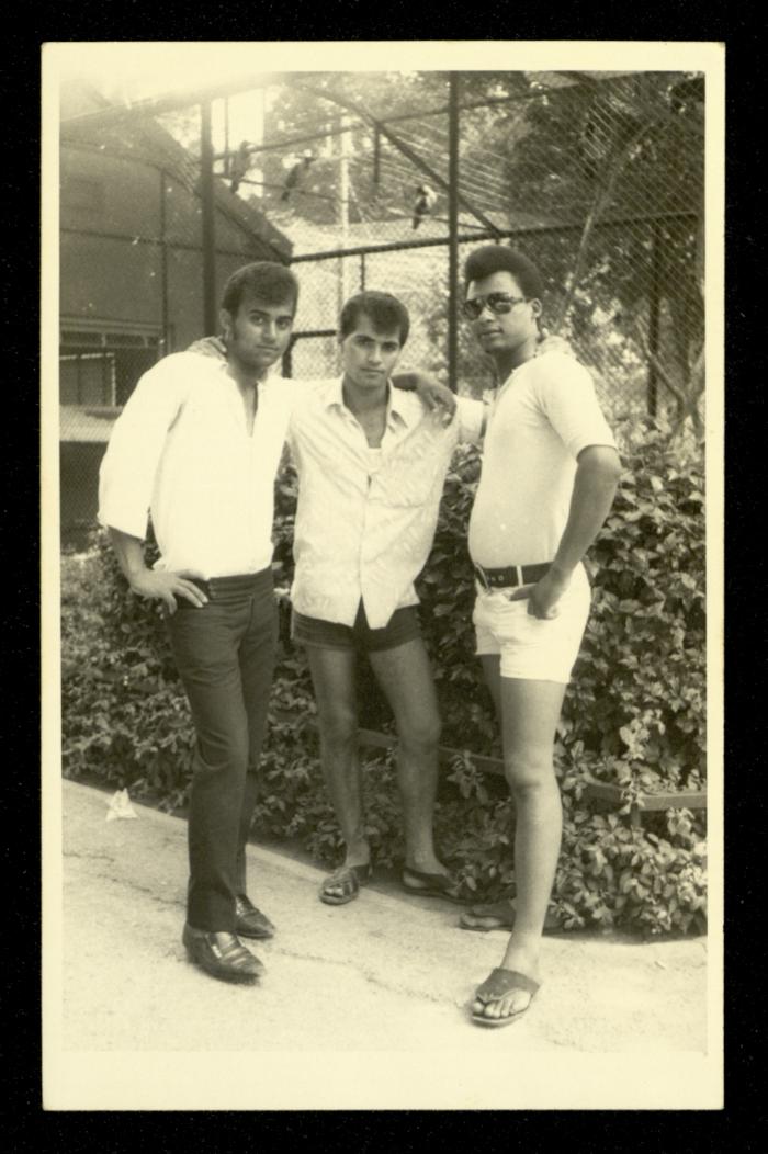 Mahmoud as-Safa with Friends, 1971