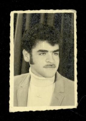 A Studio Portrait of Zaki abu Mukh, 1970