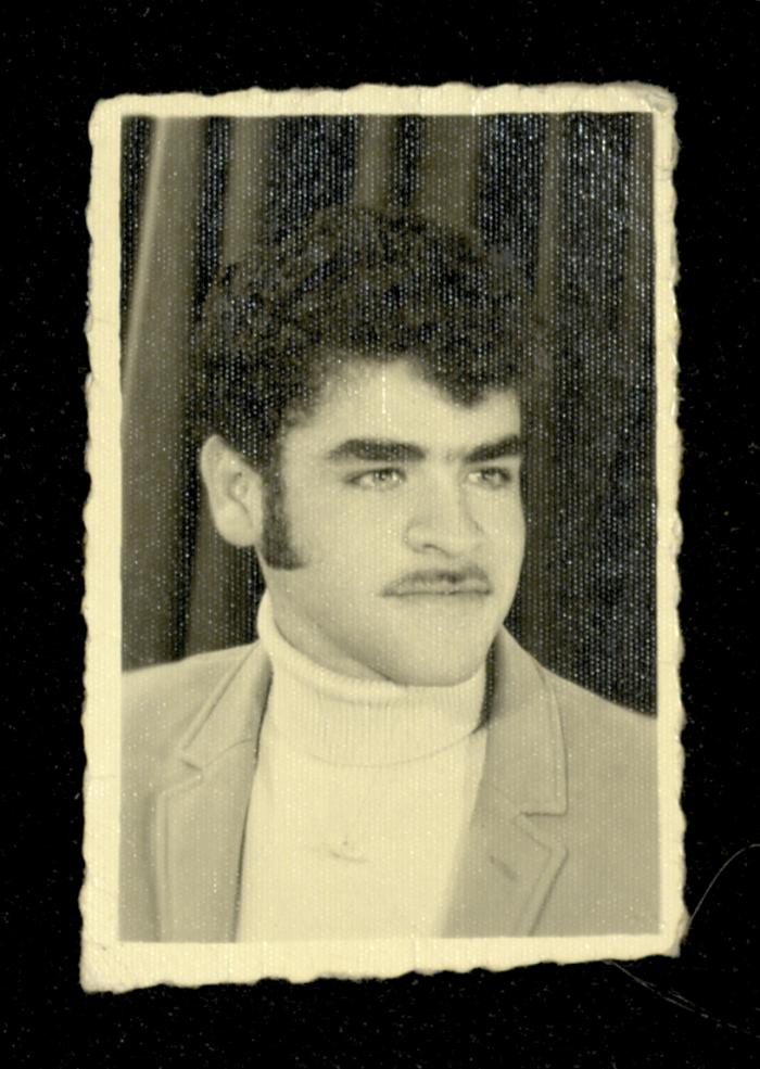 A Studio Portrait of Zaki abu Mukh, 1970