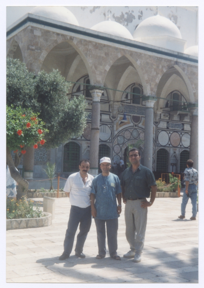 The staff of the Palestinian Central Bureau of Statistics in Ramallah on a trip to Occupied Acre