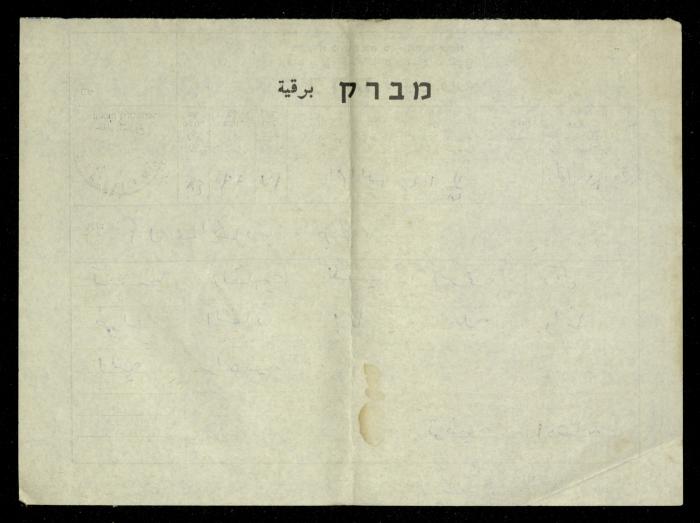 Condolences Telegram from Tawfiq Ohan to the Abdel-Hadis, 29 November 1968