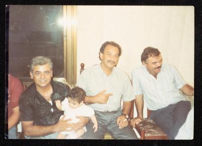 Hisham Halwani and Family, Jerusalem, 1988