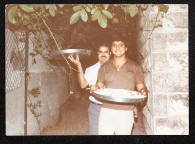 Two Men of the Halwani Family, Jerusalem, 1985 