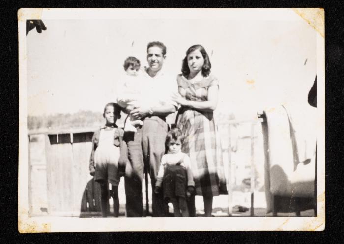 Helmi Halwani and His Family, Kuwait, 1954