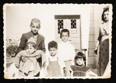 Hisham Halwani and Family, Aden-Yemen, 1955