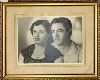 حلمي الحلواني وزوجته، ثلاثينيات القرن العشرين 