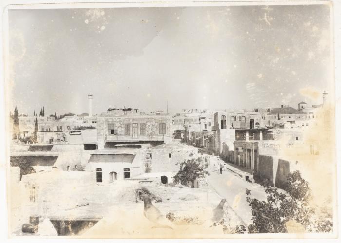 Jaffa Street in Tulkarm, 1952 