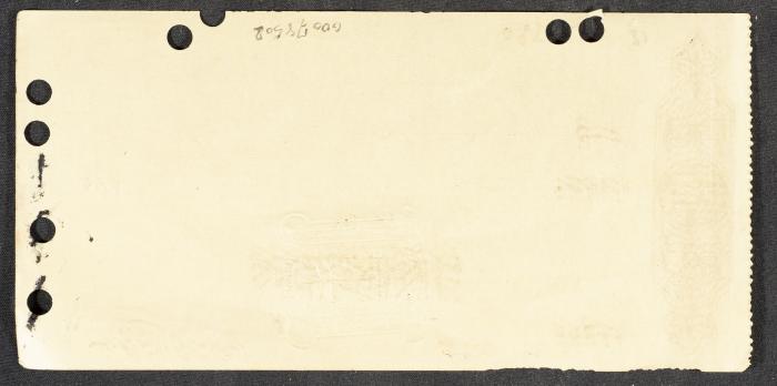 A Cheque from the Arab Nation Bank Ltd., Haifa