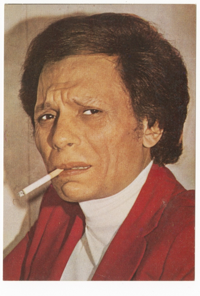 A portrait of Adel Imam