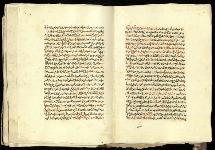 كتاب في شرح وتوضيح أحكام الصلاة والوضوء وفقًا لأحكام الشريعة الاسلامية، القرن التاسع عشر 