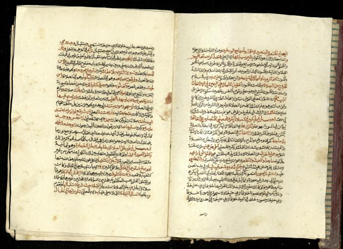 كتاب في شرح وتوضيح أحكام الصلاة والوضوء وفقًا لأحكام الشريعة الاسلامية، القرن التاسع عشر 