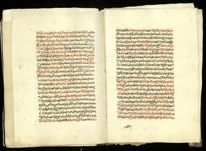 كتاب في شرح وتوضيح أحكام الصلاة والوضوء وفقًا لأحكام الشريعة الاسلامية، القرن التاسع عشر 