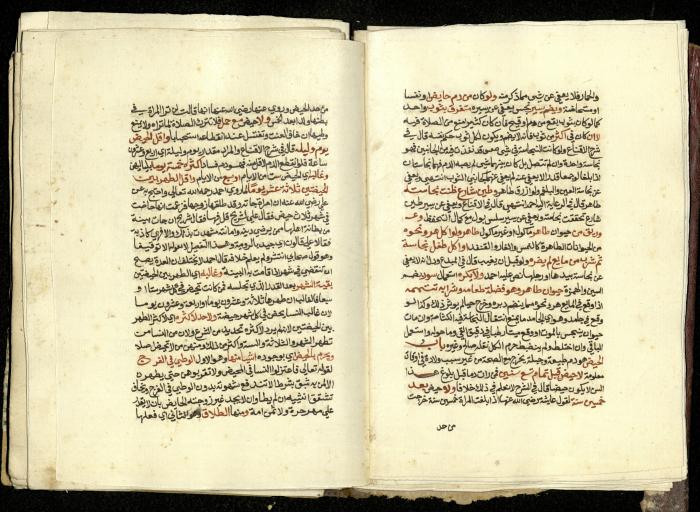 كتاب في شرح وتوضيح أحكام الصلاة والوضوء وفقًا لأحكام الشريعة الاسلامية، القرن التاسع عشر 