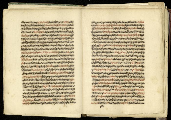 كتاب في شرح وتوضيح أحكام الصلاة والوضوء وفقًا لأحكام الشريعة الاسلامية، القرن التاسع عشر 