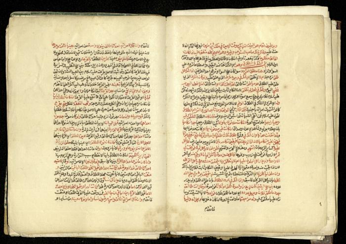 كتاب في شرح وتوضيح أحكام الصلاة والوضوء وفقًا لأحكام الشريعة الاسلامية، القرن التاسع عشر 