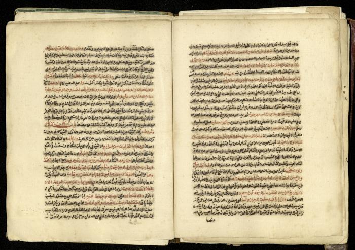 كتاب في شرح وتوضيح أحكام الصلاة والوضوء وفقًا لأحكام الشريعة الاسلامية، القرن التاسع عشر 