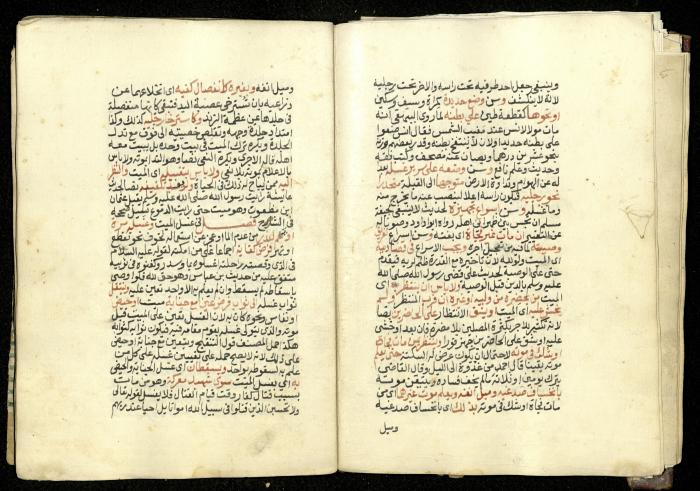 كتاب في شرح وتوضيح أحكام الصلاة والوضوء وفقًا لأحكام الشريعة الاسلامية، القرن التاسع عشر 