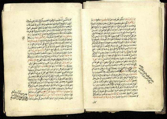 كتاب في شرح وتوضيح أحكام الصلاة والوضوء وفقًا لأحكام الشريعة الاسلامية، القرن التاسع عشر 