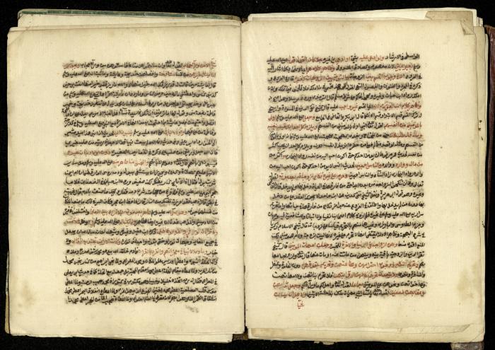 كتاب في شرح وتوضيح أحكام الصلاة والوضوء وفقًا لأحكام الشريعة الاسلامية، القرن التاسع عشر 