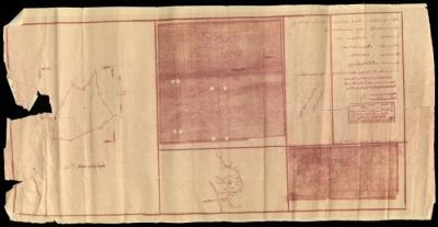 An Area Plan Made at the Request of Fatima Faqha, Tulkarm, 14 June 1992