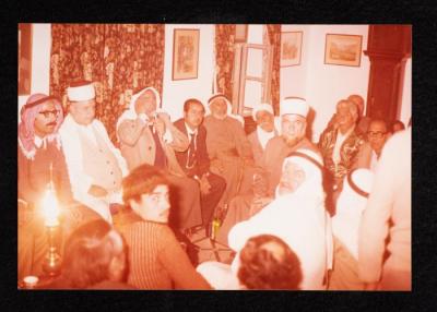 حفلة دراويش بمناسبة عودة أنور نسيبة من الحج، القدس، 1984