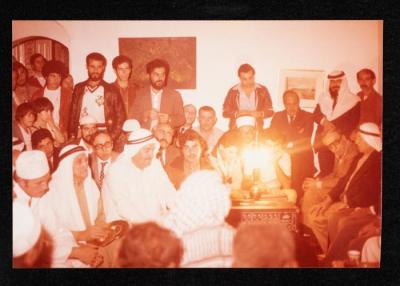 حفلة دراويش بمناسبة عودة أنور نسيبة من الحج، القدس، 1984
