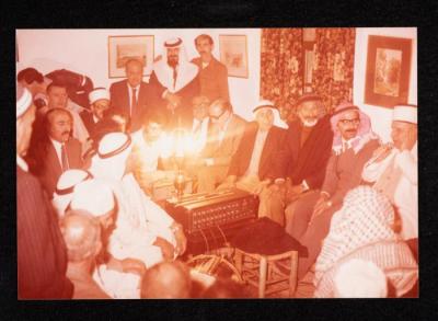 حفلة دراويش بمناسبة عودة أنور نسيبة من الحج، القدس، 1984
