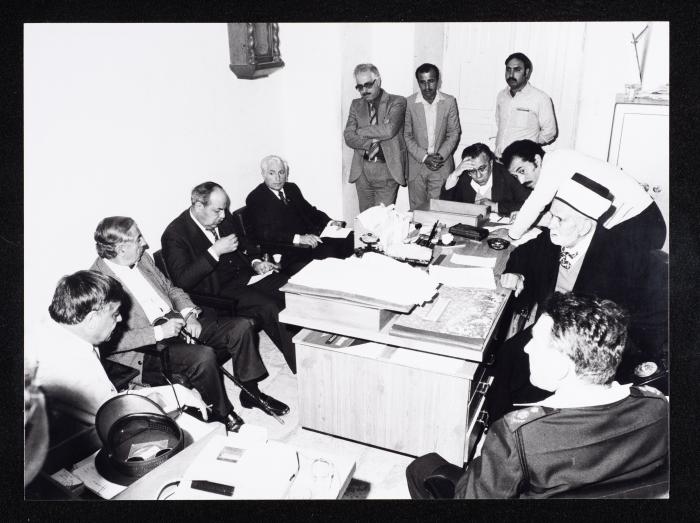 Board of Directors Meeting, the Jerusalem District Electricity Company, the 1980s