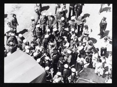 Occupation Forces Attempt to Take Over the Jerusalem District Electricity Company, the 1980s 
