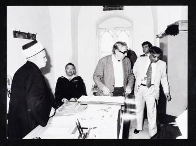 Board of Directors Meeting of the Jerusalem District Electricity Company, the 1980s