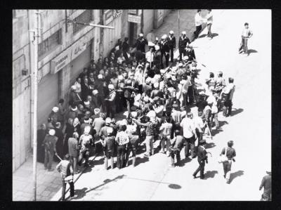 Occupation Forces Attempt to Take Over the Jerusalem District Electricity Company, the 1980s 